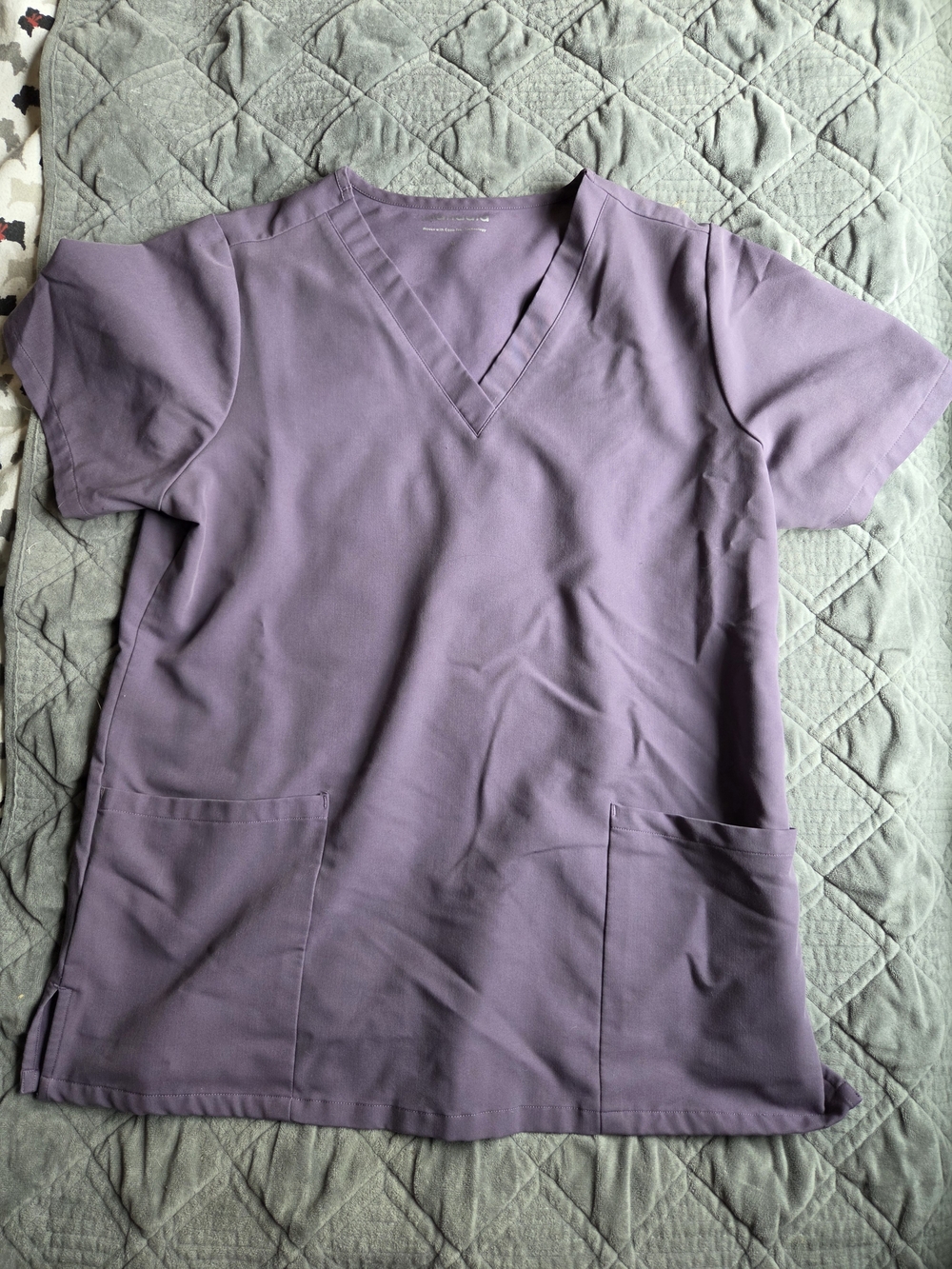 Medium Mandala Scrub Top Dewberry Purple Women's